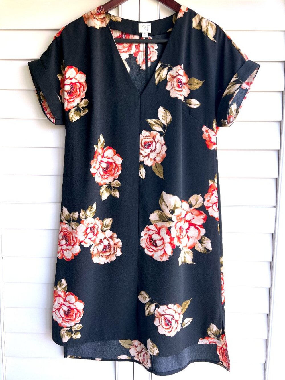 Short floral dress